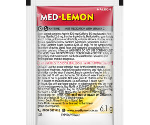 Med Lemon Regular Hot Medication Sachet