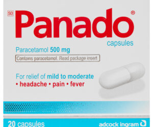 Panado 500mg – 20 Capsules